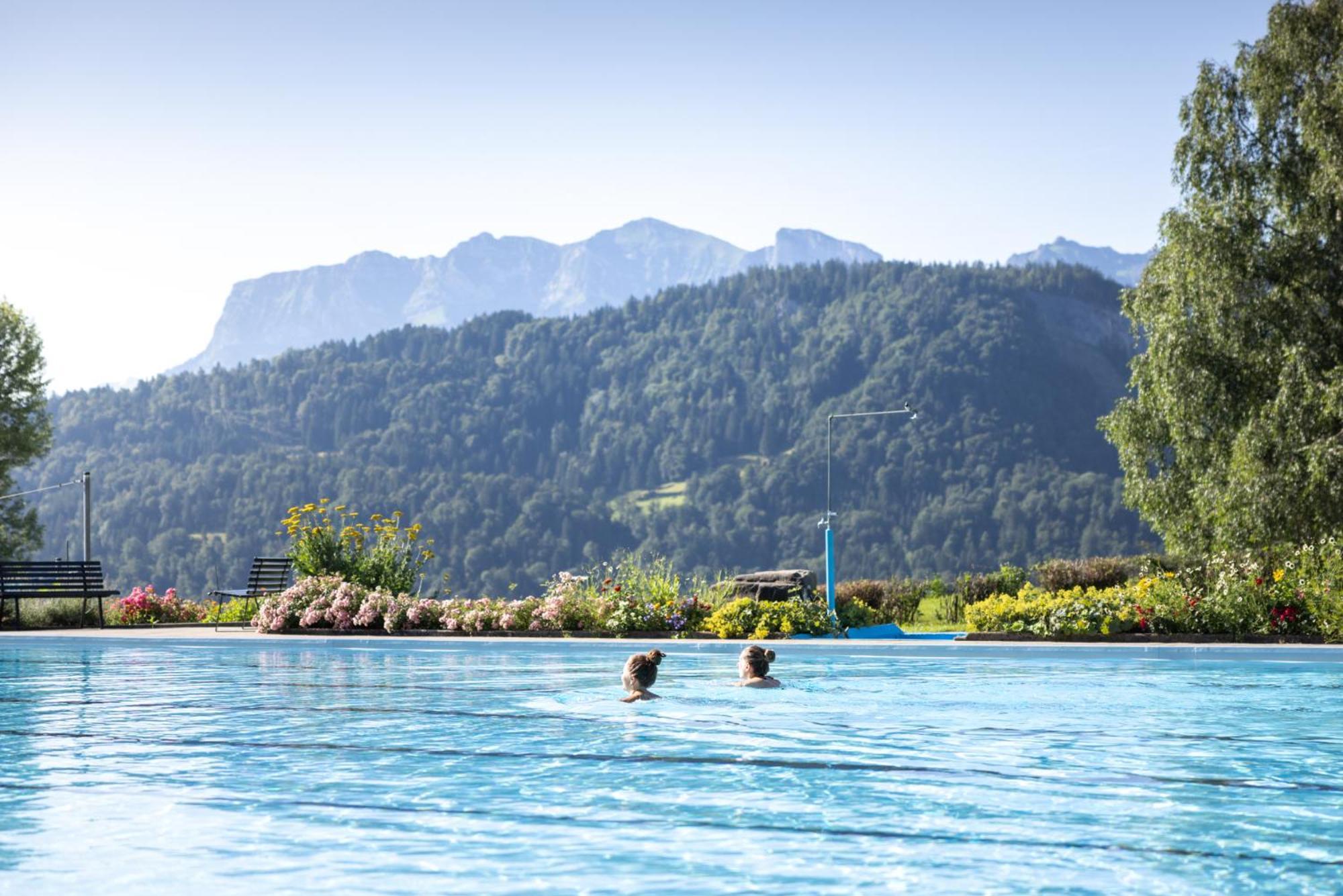 Bio Ferienbauernhof Greber Villa Schwarzenberg im Bregenzerwald Buitenkant foto